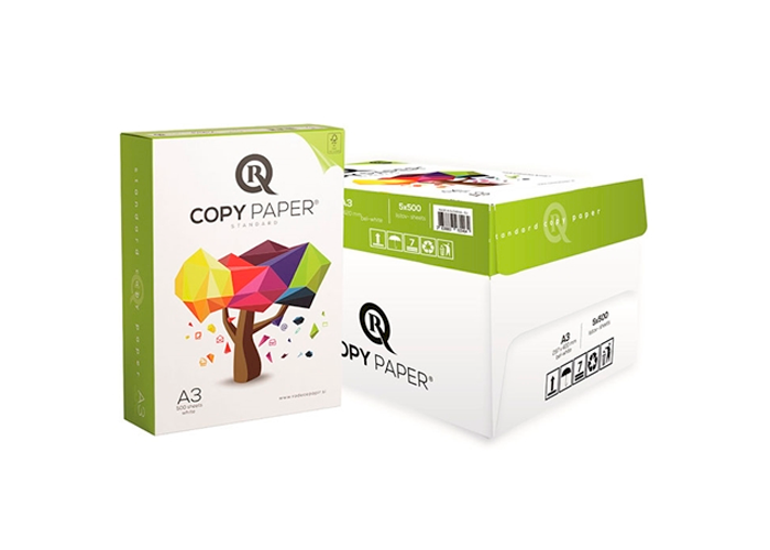 Папір офісний А3, 80 г/м2, 500 арк, клас В R-COPY STANDART (763579)